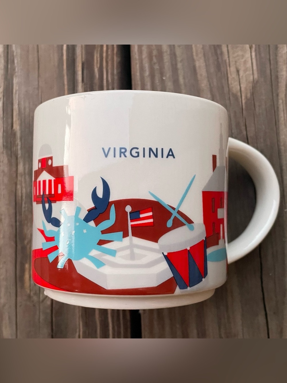 Starbucks - VIRGINIA- You Are Here mug